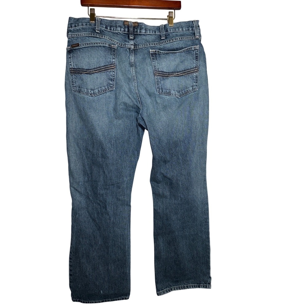 Ariat M4 Relaxed Boot Cut Legacy Jeans Mens 38 Medium Wash Denim Blue